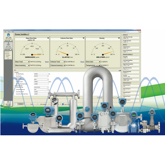 Micro Motion™ ve Rosemount™ Akış Ölçerler için ProLink III ve ProcessViz Yapılandırma, Servis ve Görselleştirme Aracı