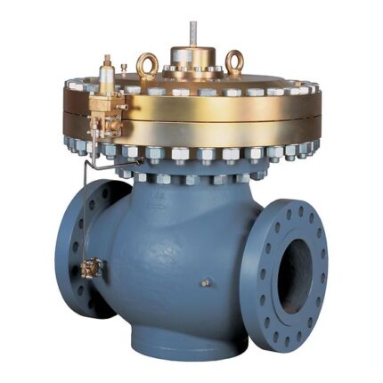 Tartarini™ Tip 971 Küresel Tip Pilot Kontrollü Regülatör Dengeli Vana ile