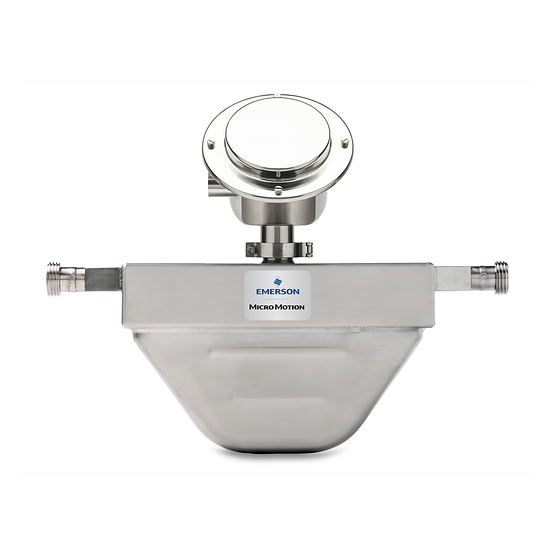 Micro Motion™ H025S Hijyenik Coriolis Metre, 1-4 İnç (DN6), 316L Paslanmaz Çelik, 30 Ra Kaplama Micro Motion™ H025S Hijyenik Coriolis Metre, 1/4 İnç (DN6), 316L Paslanmaz Çelik, 30 Ra Kaplama